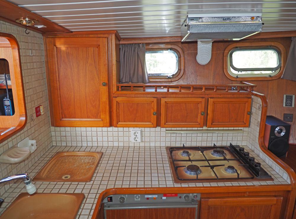 Achterkajuit, Accommodatie